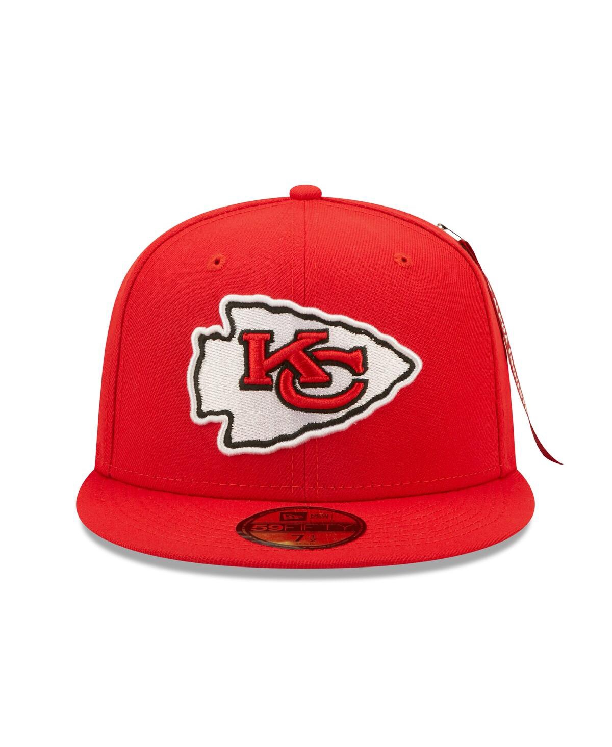 Men's New Era X Alpha IndustriesKansas City Chiefs Alpha 59Fifty Fitted Hat - Red