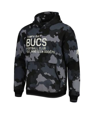 Men's Black Tampa Bay Buccaneers Camo Pullover Hoodie