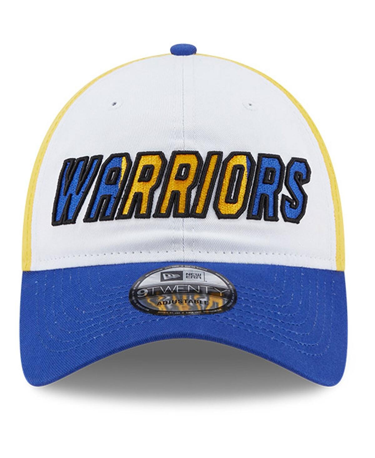 Men's New Era Royal Golden State Warriors Back Half 9TWENTY Adjustable Hat - Royal