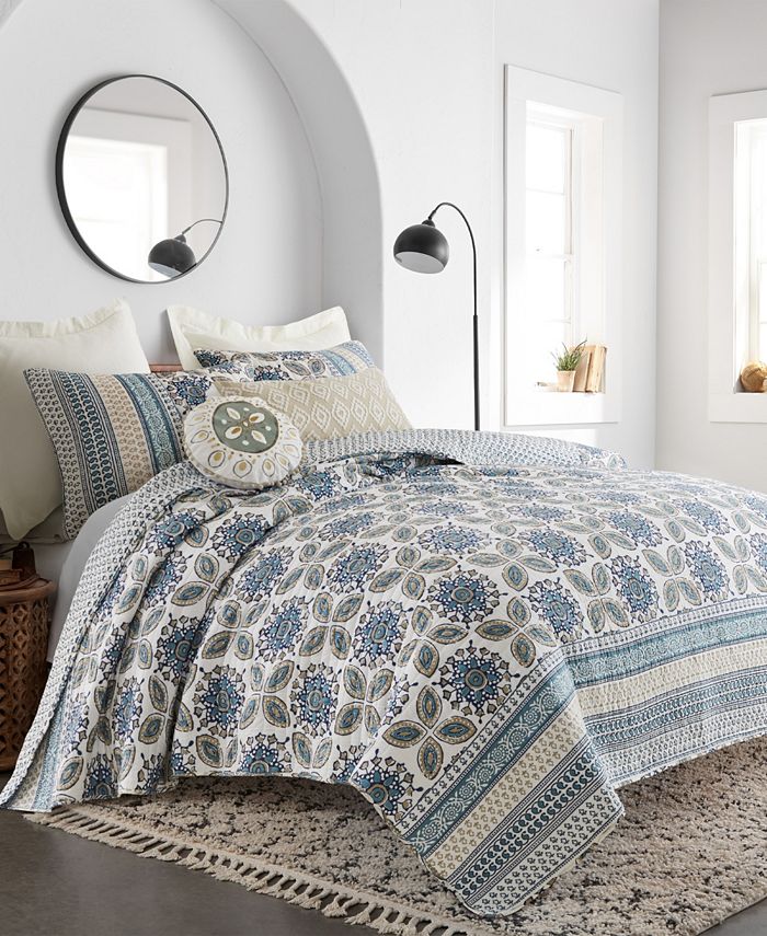 Homthreads Kamaya Quilt Set, King Macy's