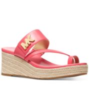 Pink Sandals MICHAEL Michael Kors Shoes - Macy's