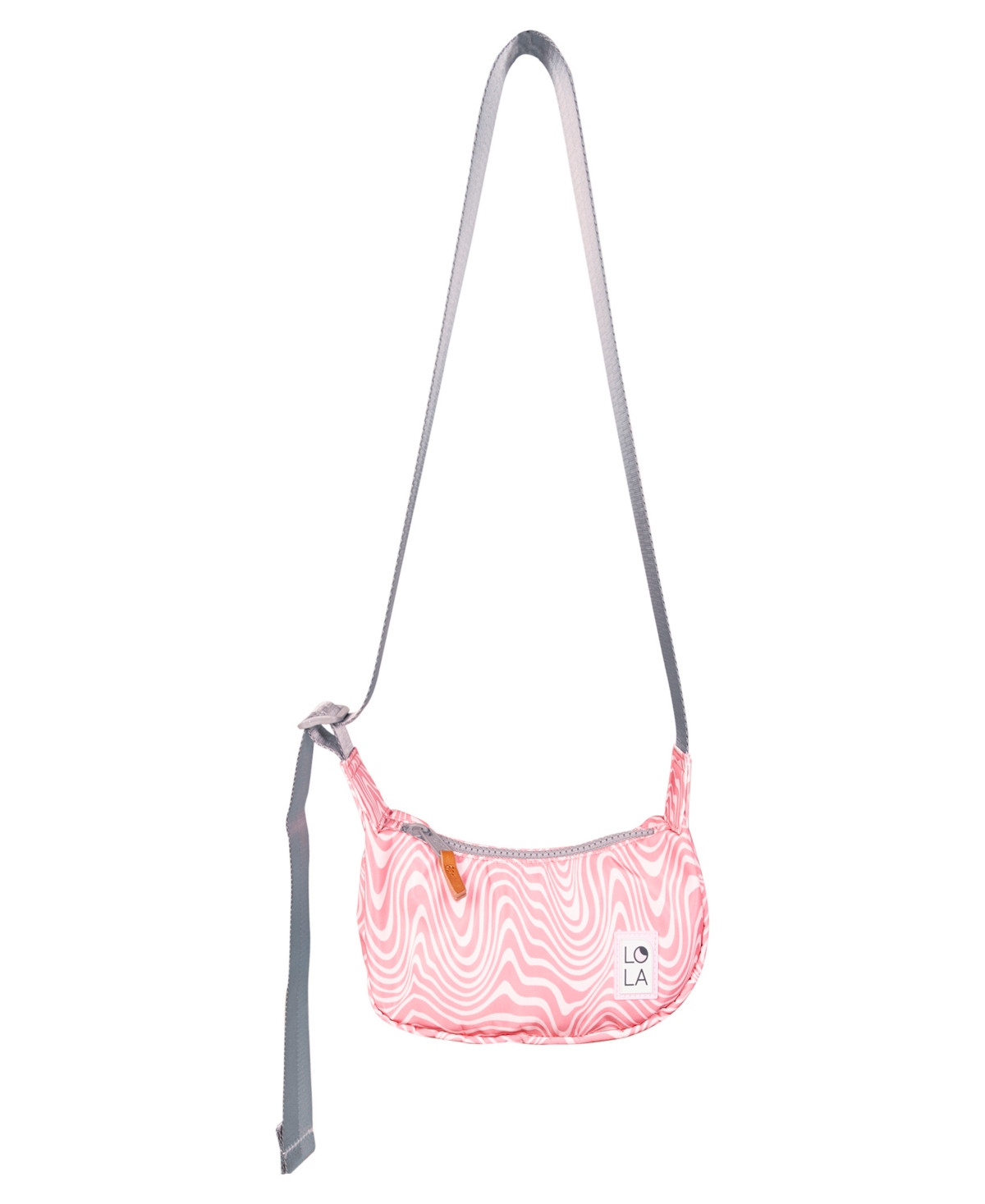 Lola Crescent Small Moon Bag In Pink