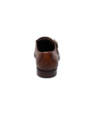 Men's Karcher Plain Toe Monk Strap Slip-On Dress Shoes