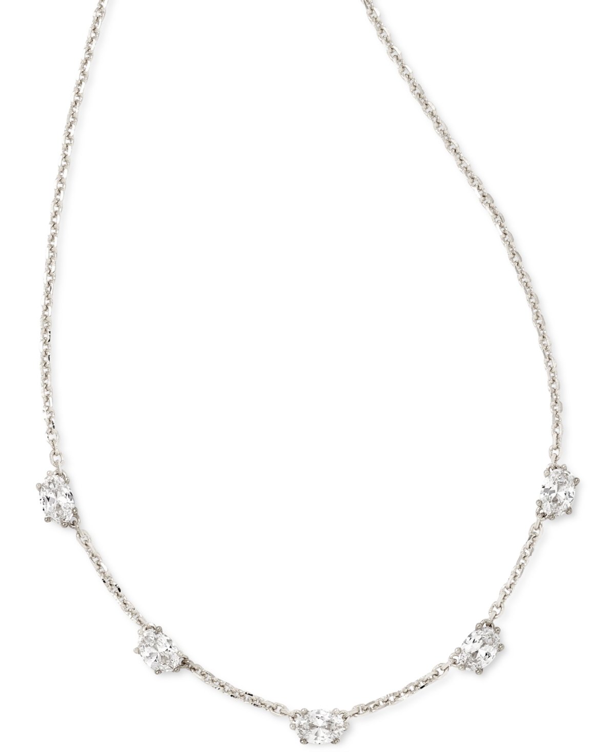 Kendra Scott 14k Gold-Plated Cubic Zirconia 19" Adjustable Strand Necklace