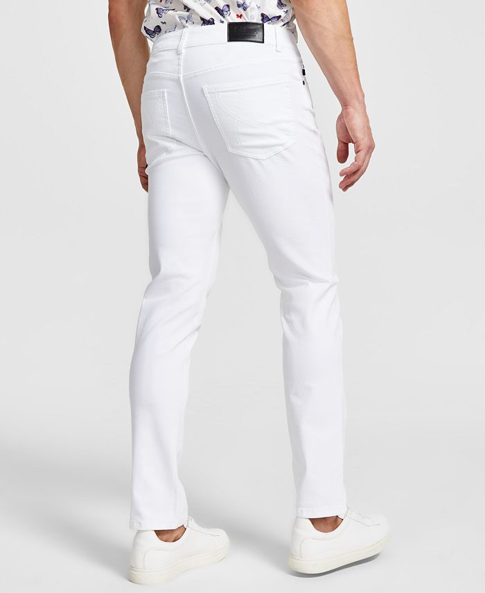 Paisley & Gray Men's Rebel SlimFit White Jeans Macy's