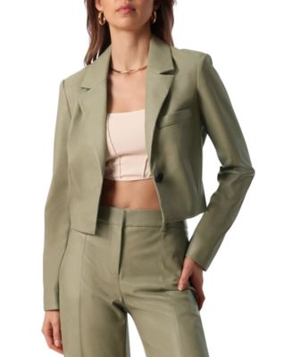 Avec Les Filles - Women's Cropped Blazer