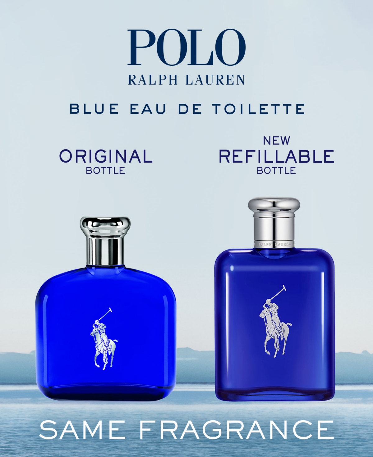 Shop Ralph Lauren Polo Blue Eau De Toilette Spray, 6.7 Oz. In No Color