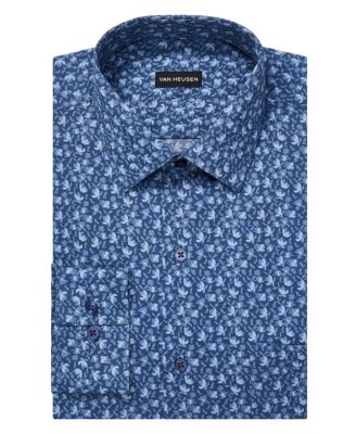 Van Heusen Men's Stain Shield Regular Fit Dress Shirt - Macy's
