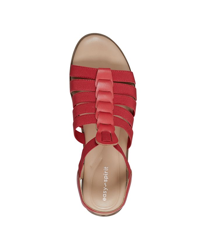 Easy Spirit Women's Gadyi Round Toe Strappy Flat Sandals Macy's