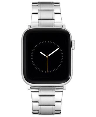 WITHit Silver-Tone Stainless Steel Y-Link Bracelet designed  display picture 1