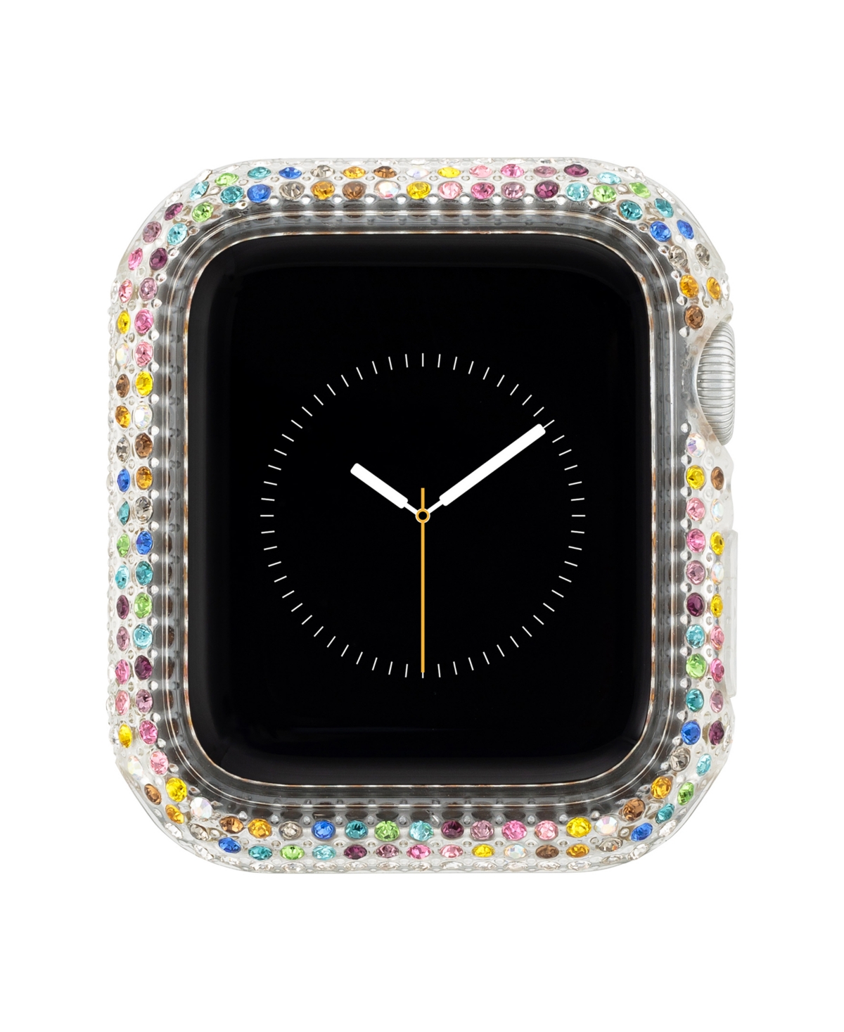 Clear Bumper with Rainbow Crystals for 40mm Apple Watch - Multi