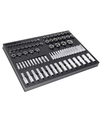 Powerbuilt 85 Piece Pro Tech Metric Socket Set - Macy's