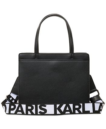 Karl Lagerfeld Paris | Women's Maybelle Satchel | Black | Size