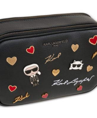 Maybelle Double Zip Charm Crossbody