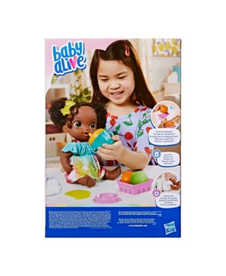 Fruity Sips Doll, Lime, Black Hair