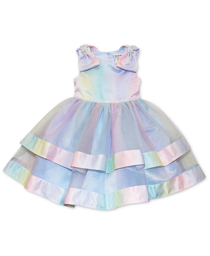 Blueberi Boulevard Little Girls Sleeveless Double Tiered Dress Macy s