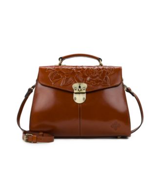 Patricia Nash Jules Medium Leather Satchel Macy s