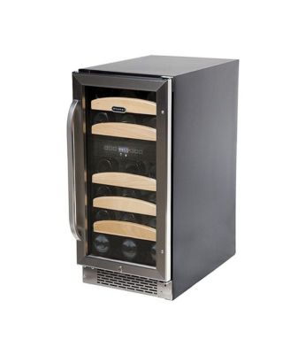 28 bottle Dual Temperature Zone Built-In Wine Refrigerator