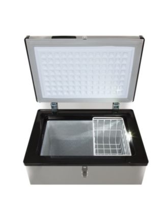 95 Quart Portable Wheeled Freezer with Door Alert and 12v Option