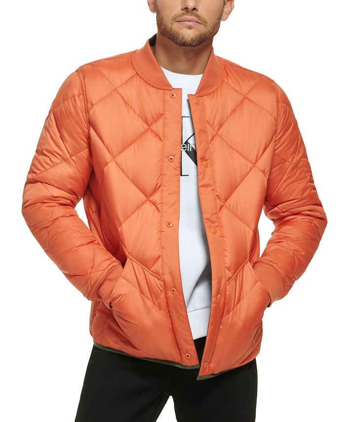 Calvin Klein Men's Reversible Quilted Jacket Macy's