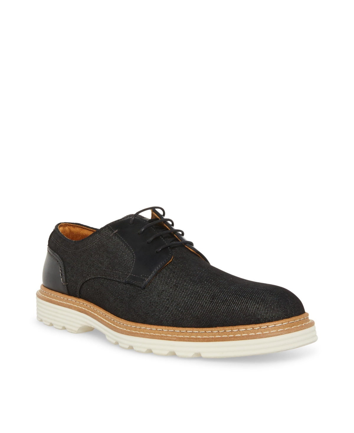 Steve Madden Men's Curie Lace-up Shoes In Black