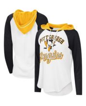 Lids Pittsburgh Penguins '47 Women's Script Sweep Ultra Rival V-Neck T-Shirt  - Black