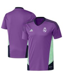 Adidas Originals Adidas Anze Kopitar Purple Los Angeles Kings Reverse Retro  2.0 Name & Number T-shirt