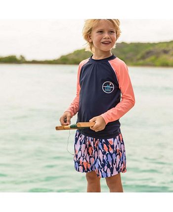 Snapper Rock Boys' Coco Loco Volley Boardshorts - UPF 50+ Swim Trunks For Kids
