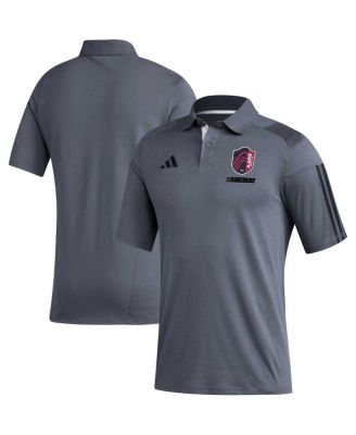Men's Gray St. Louis City SC 2023 On-Field Training Polo Shirt