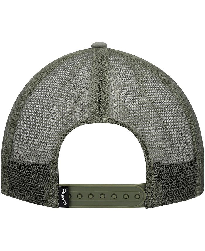 Billabong Men's Olive Walled Trucker Adjustable Snapback Hat - Macy's
