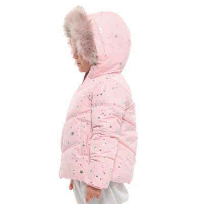 Girls Heavyweight Puffer Jacket Bubble Coat