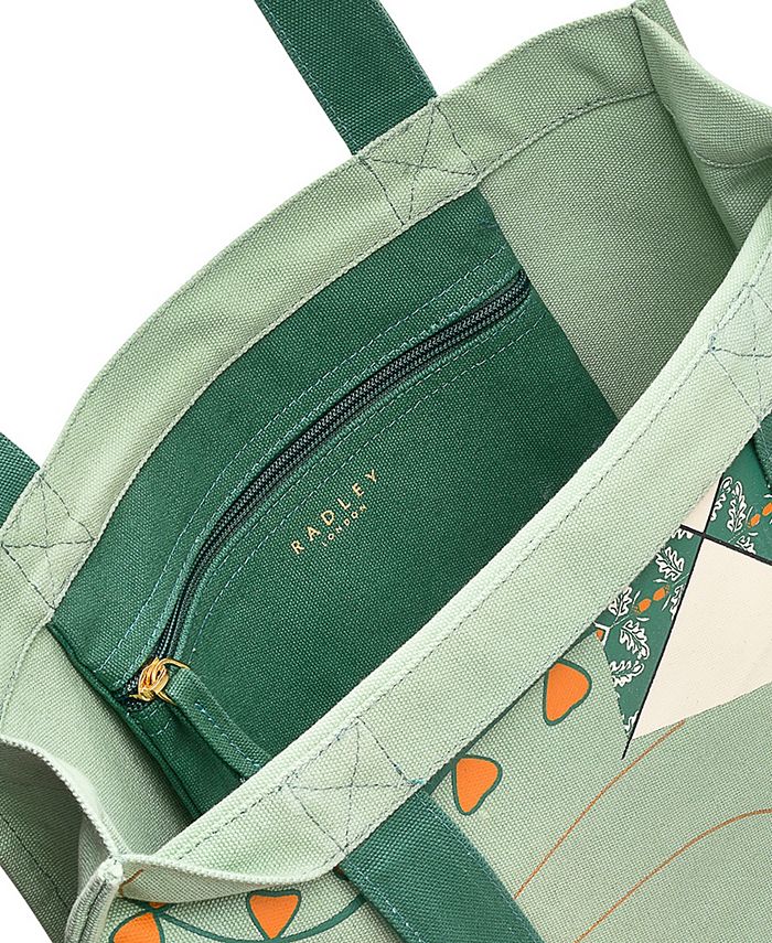 Radley London Kite Flying Open Top Canvas Extra Large Tote Bag Macy's