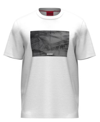 HUGO by Hugo Boss Men's Dedellin Palm Tree Graphic T-Shirt - Macy's