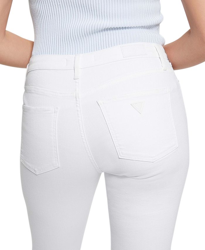 GUESS Women's Eco Sexy High-Rise Flared Jeans - Macy's