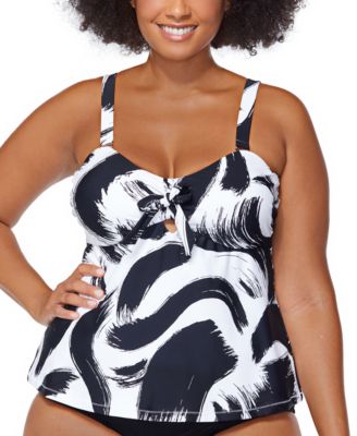 keyhole tankini plus size