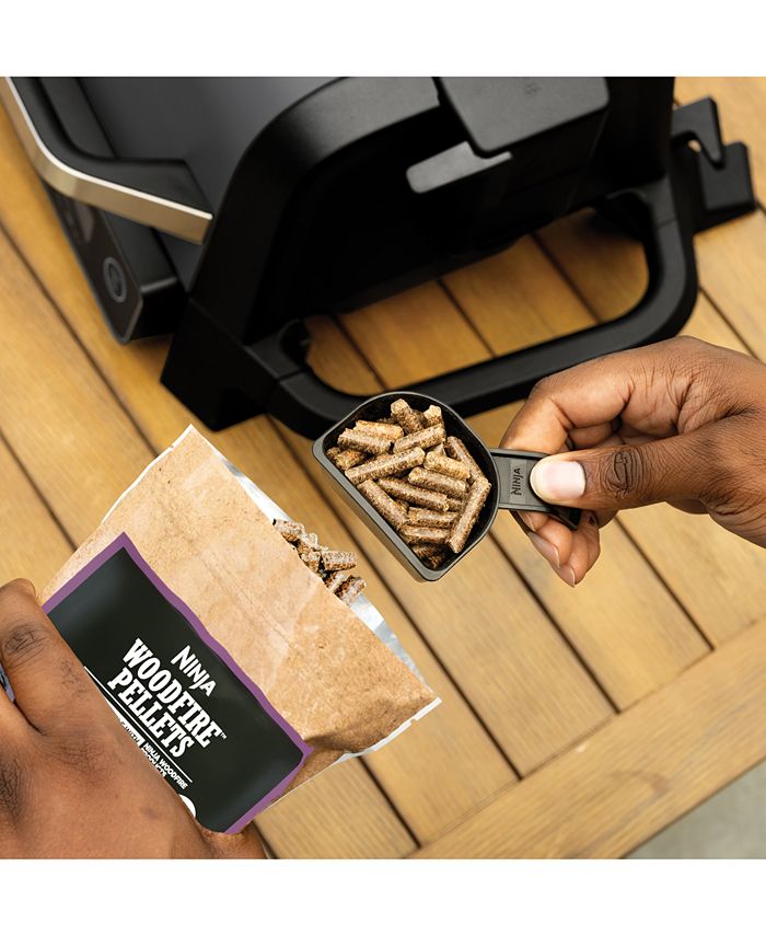 Ninja Woodfire Outdoor Grill & Smoker, 7in1 Master Grill, BBQ Smoker