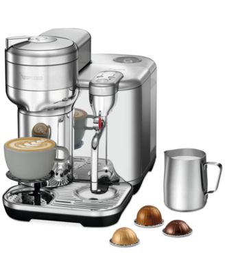 Vertuo Creatista by Breville Coffee and Espresso Machine in Stainless Steel