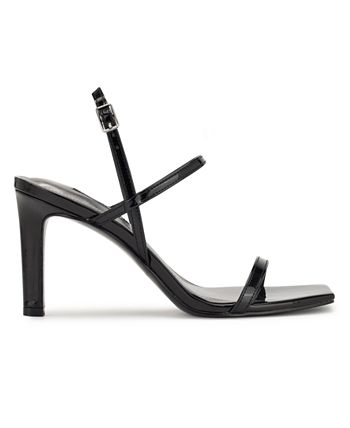 Nine West Women's Olah Square Toe Heeled Dress Sandals - Macy's