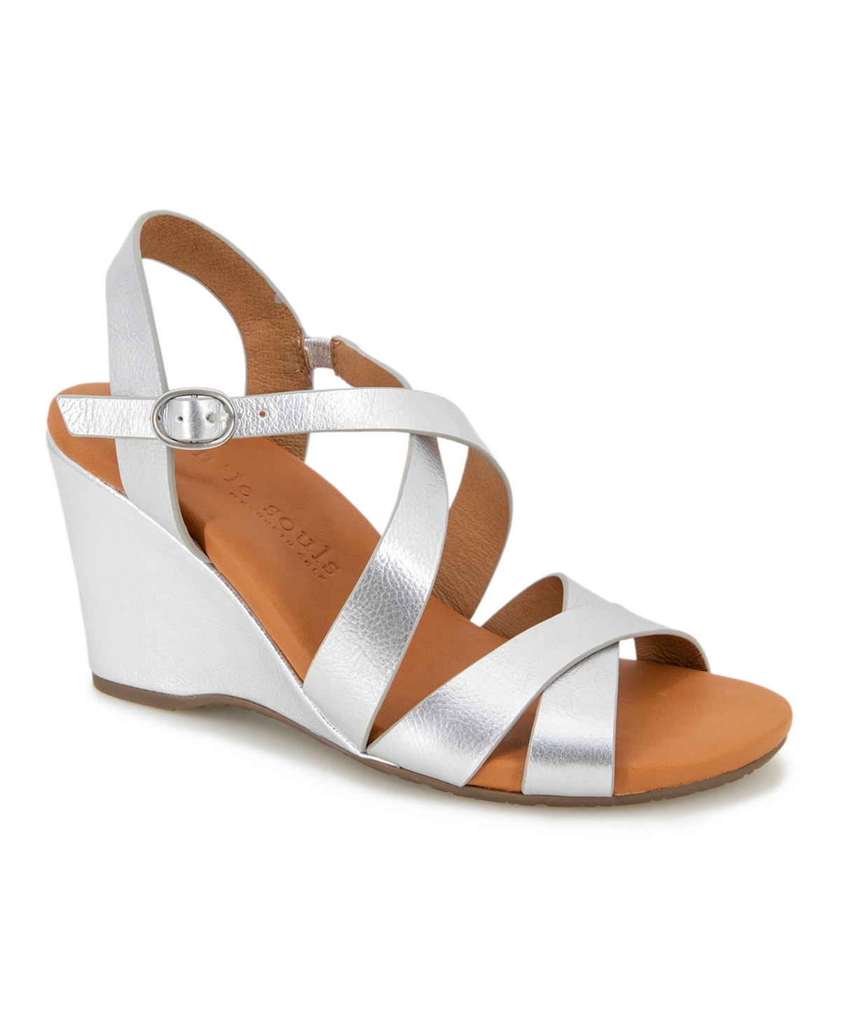 GENTLE SOULS WOMEN'S ISLA PLATFORM WEDGE SANDALS