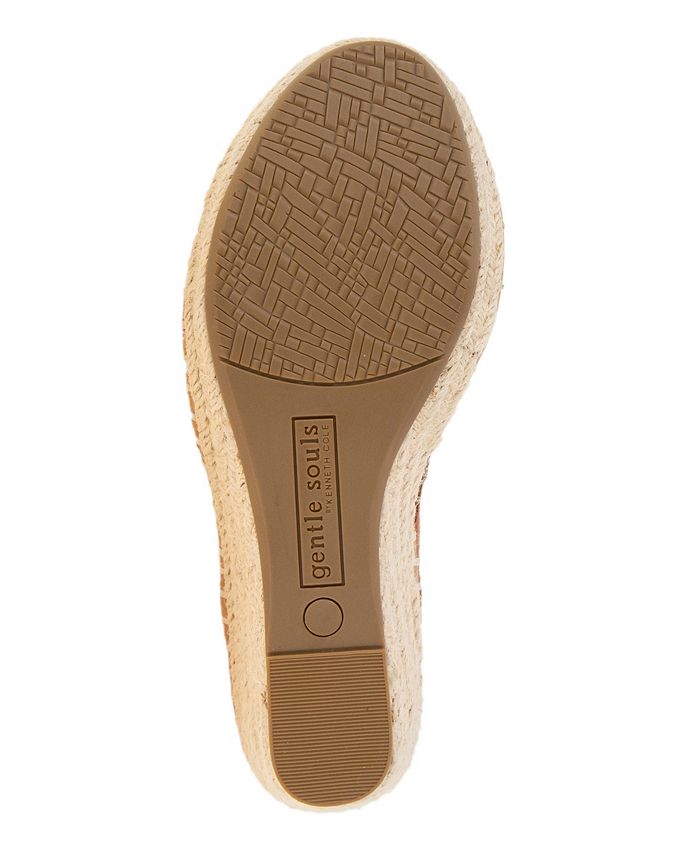 GENTLE SOULS - Coolie Metallic Espadrille Wedge main image 0