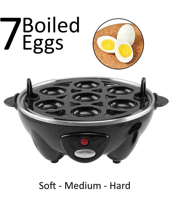 Brentwood Appliances 7 Egg Cooker/Steamer Black Macy's