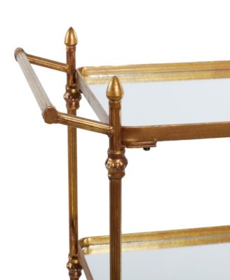 Brass Iron Bar Cart