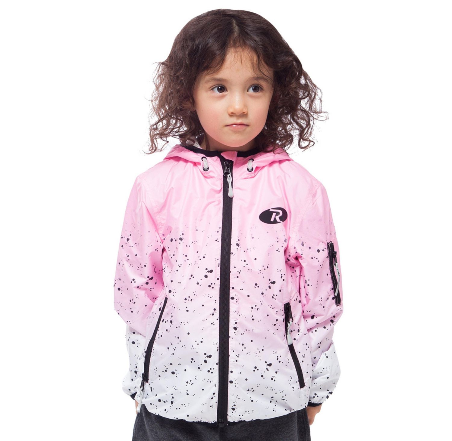 Girls Light Windbreaker Jacket 4-18
