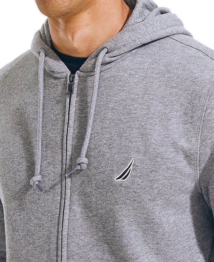 Men's Classic-Fit Super Soft Knit Fleece Zip Hoodie