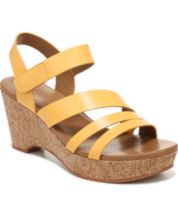 Naturalizer shop yellow sandals