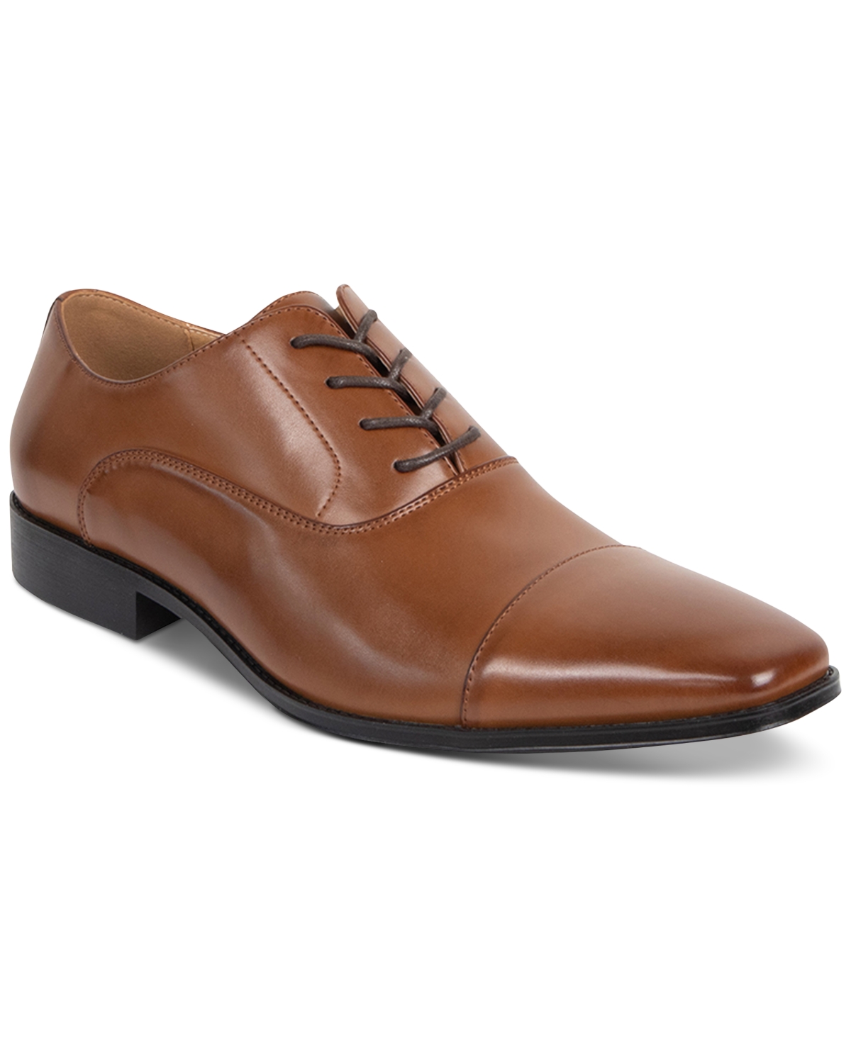 Men's Cap-Toe Dress Shoe - Cognac