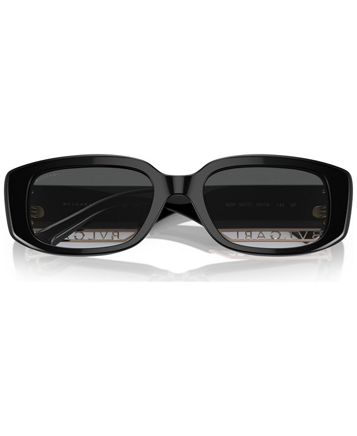 BVLGARI Women's Polarized Sunglasses, BV825953YP 53 & Reviews Women's Sunglasses by Sunglass