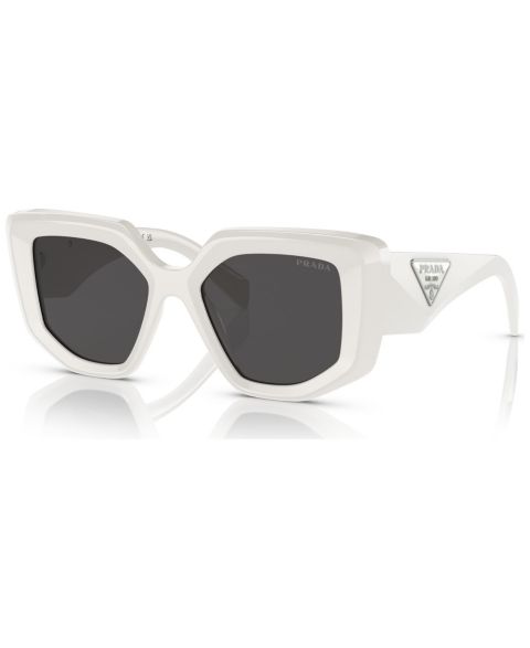 Женские солнцезащитные очки PRADA Symbole Rectuangular Sunglasses, PR 14ZS, цвет: Talc