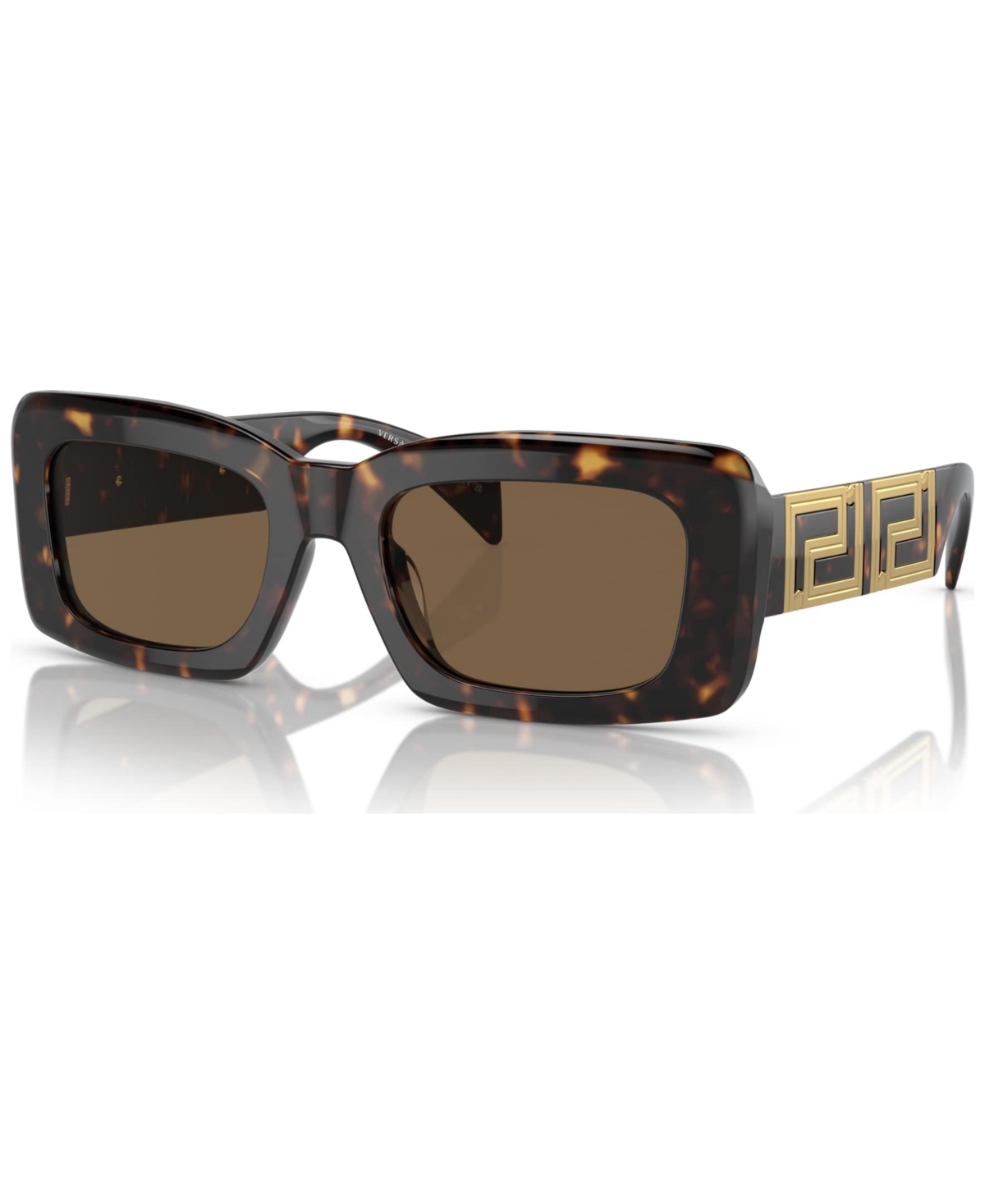 Versace Woman Sunglasses Ve4444u In Dark Brown