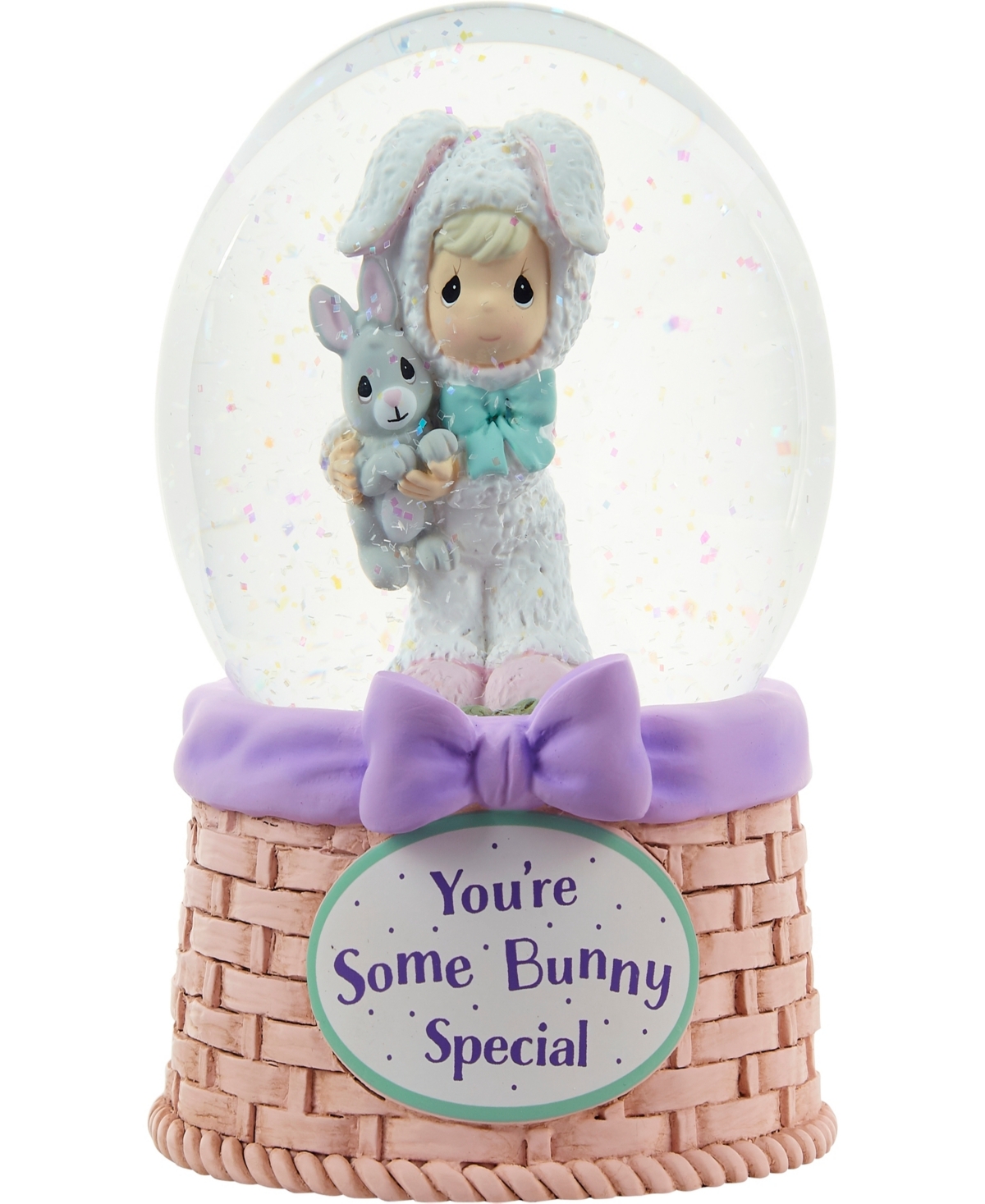 Precious Moments 222101 You're Some Special Resin And Glass Musical Snow Globe In Multicolored
